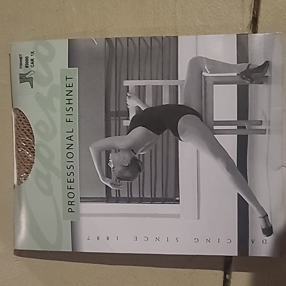 Capezio - fishnet tights size 1x